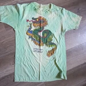 Chinatown Chicago  Dragon T-Shirt - Green